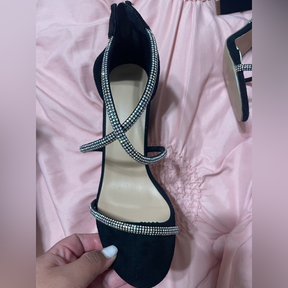 Rhinestone heels - Picture 2 of 3
